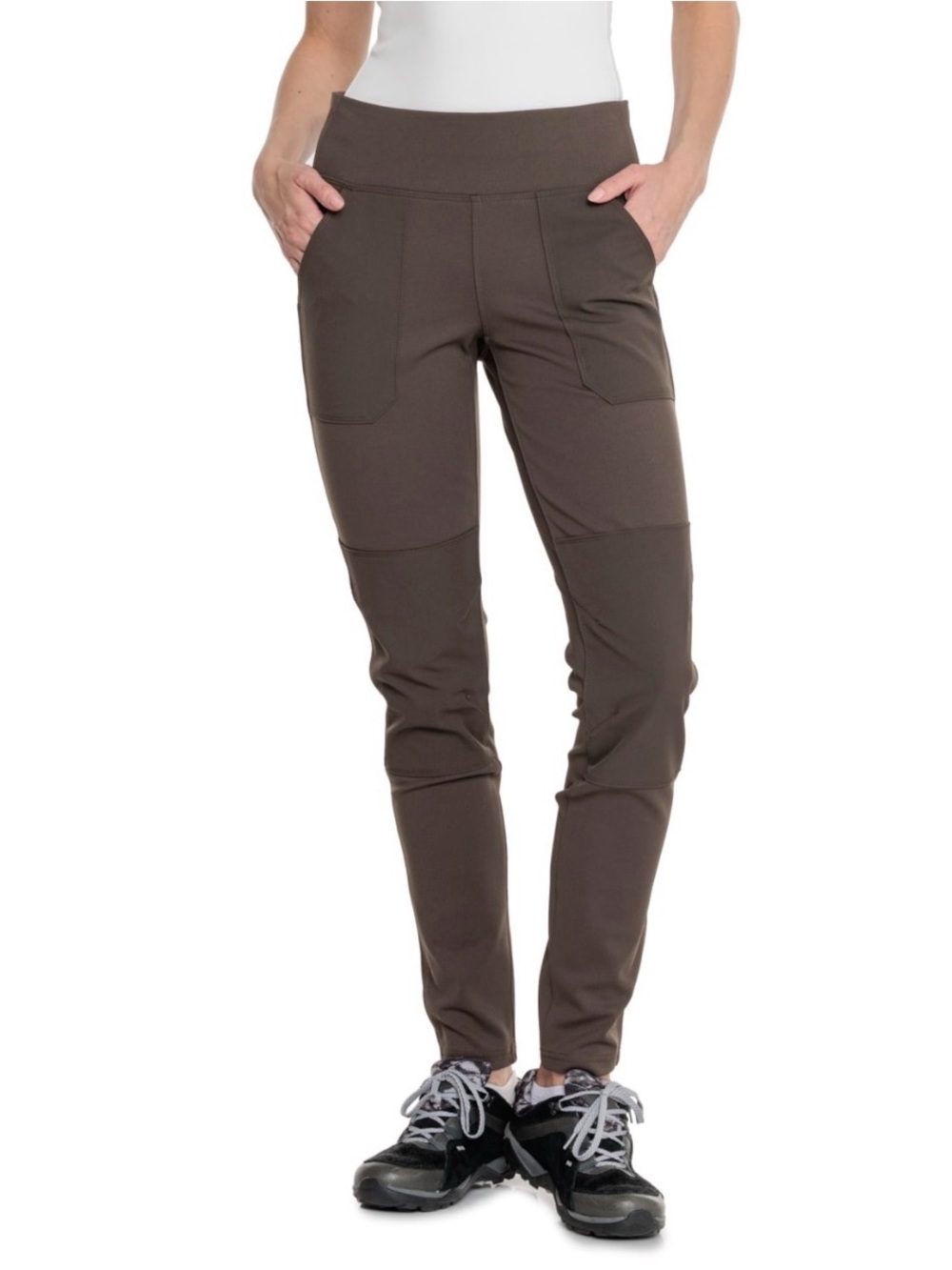 NWT Carhartt Women’s Brown Force Fitted Midweight Utility Leggings  Size Small